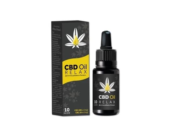 Канабідіол CBD Релакс Олія (40 доз), 10 мл