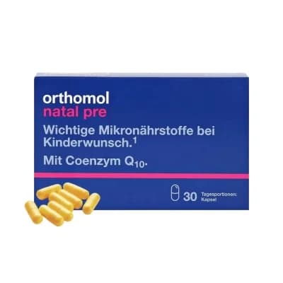 Orthomol (Ортомол) Natal Pre (вітаміни для планування вагітності) капсули, 30 шт.