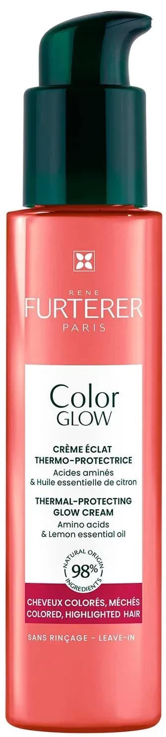 Крем для волосся Rene Furterer (Рене Колор) Glow термозахисний без змивання для фарбованого волосся, 100 мл