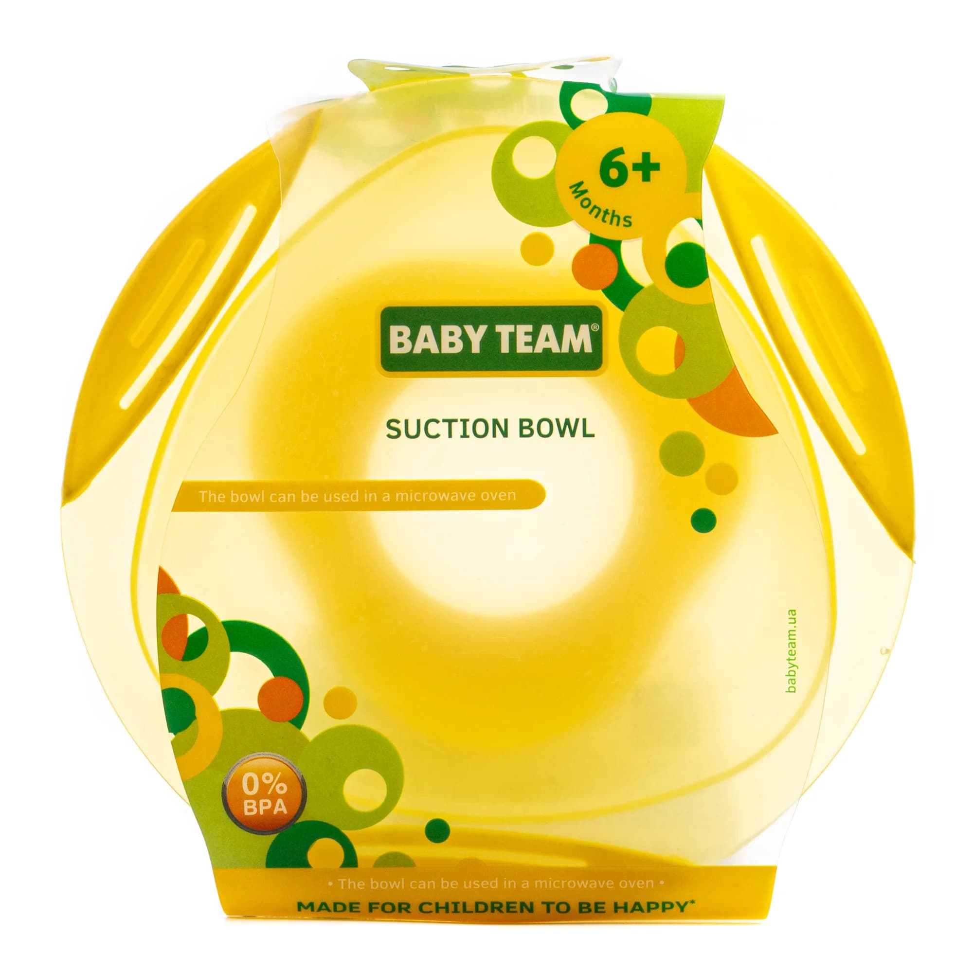 Тарілка Бебі Тім (Baby Team) на присосці (арт. 6004), 1 шт.