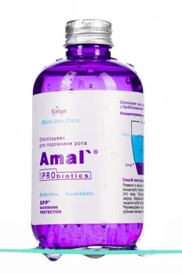 Ополіскувач для рота Amal` (Амал) для чутливих зубів, 200 мл