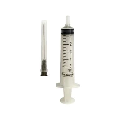 Шприц Dr. Bauer (Др. Баєр) 3-х компонентний, 5 мл