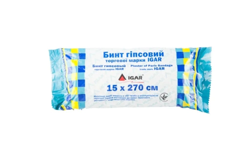 Гіпсобинт Igar (Ігар) 2,7 см х 15 см