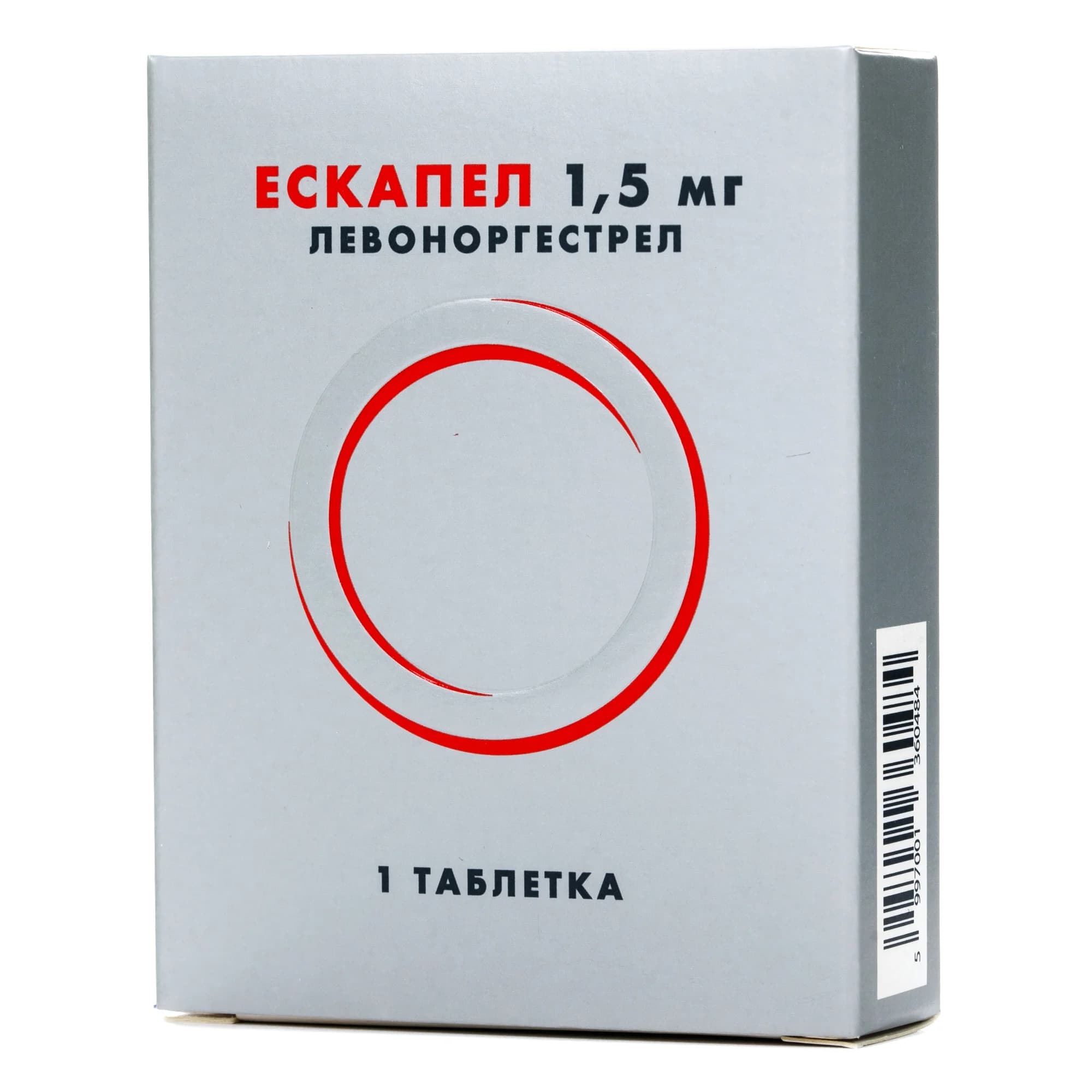 Ескапел таблетки по 1,5 мг, 1 шт.