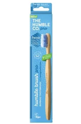 Зубна щітка The Humble Co. (Зе Хамбл) бамбукова, м’яка, блакитна, 1 шт.