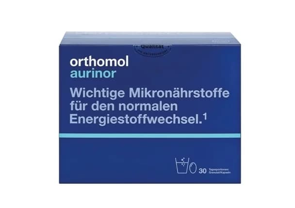 Orthomol (Ортомол) Aurinor капсули + порошок, курс на 30 днів