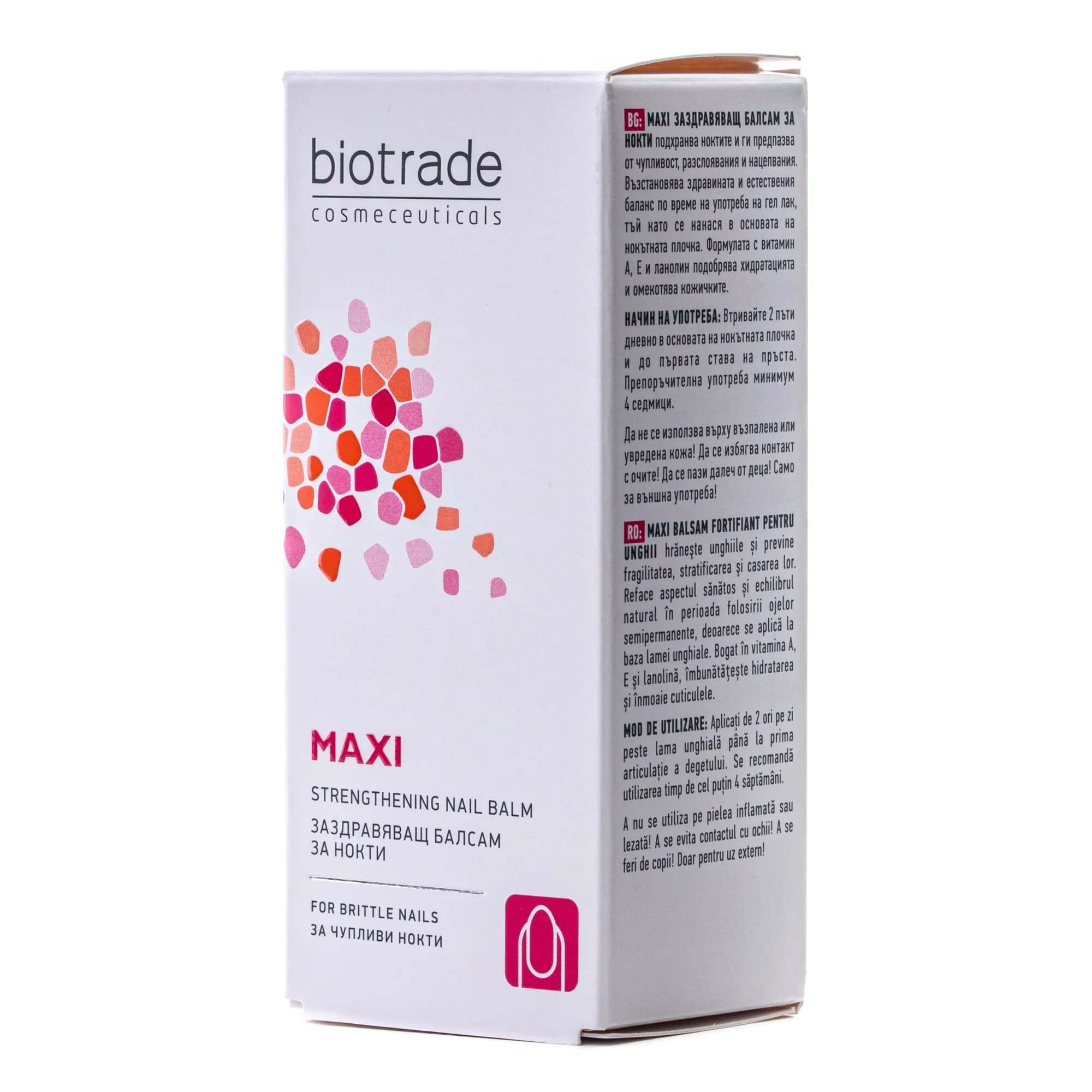 Бальзам Biotrade (Біотрейд) Maxi для зміцнення нігтів, 15 мл