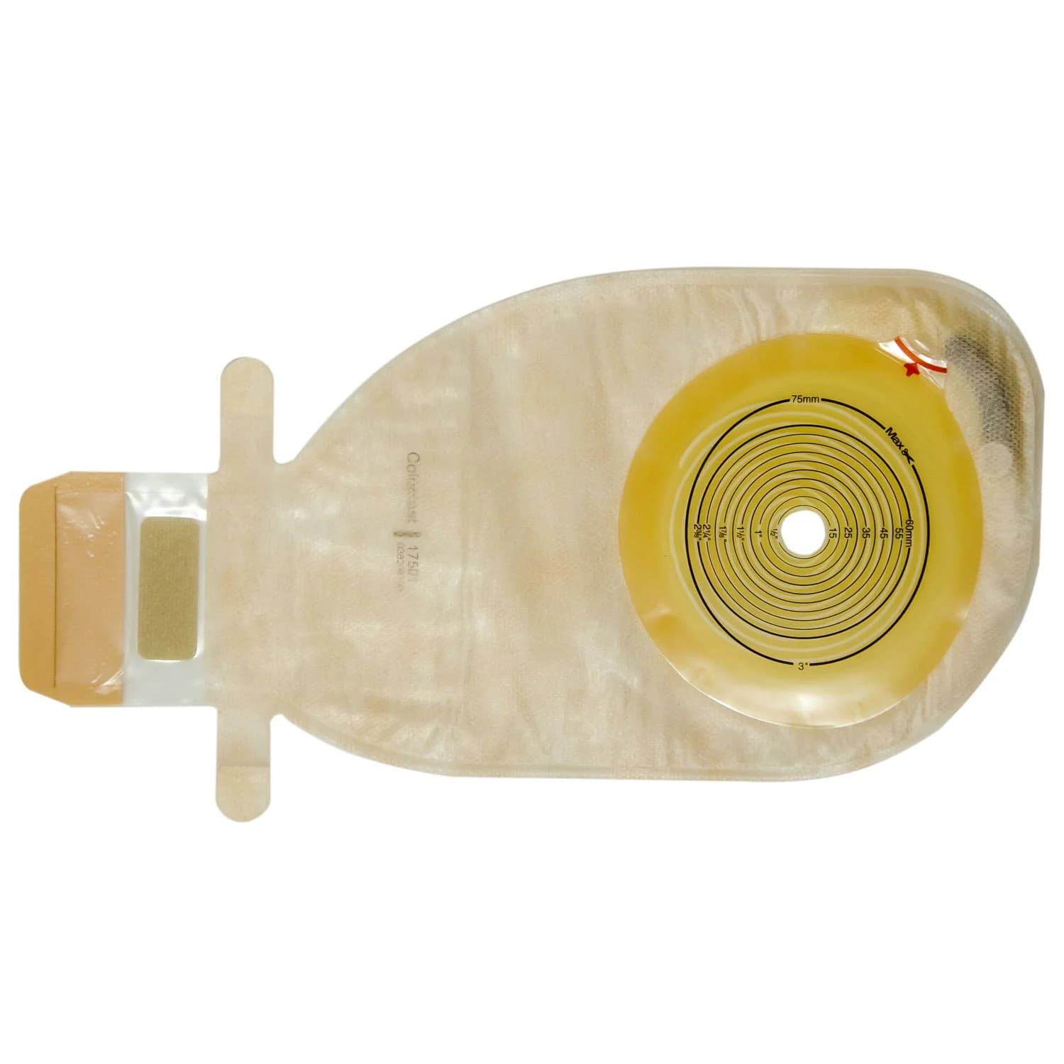 Калоприймач Coloplast Альтерна 17501 стомічний однокомпонентний відкритий прозорий виріз 12-75 мм, 30 шт.