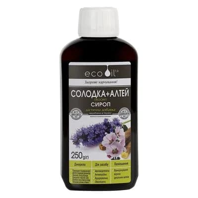 Солодка + Алтей-Екооіл сироп, 250 г