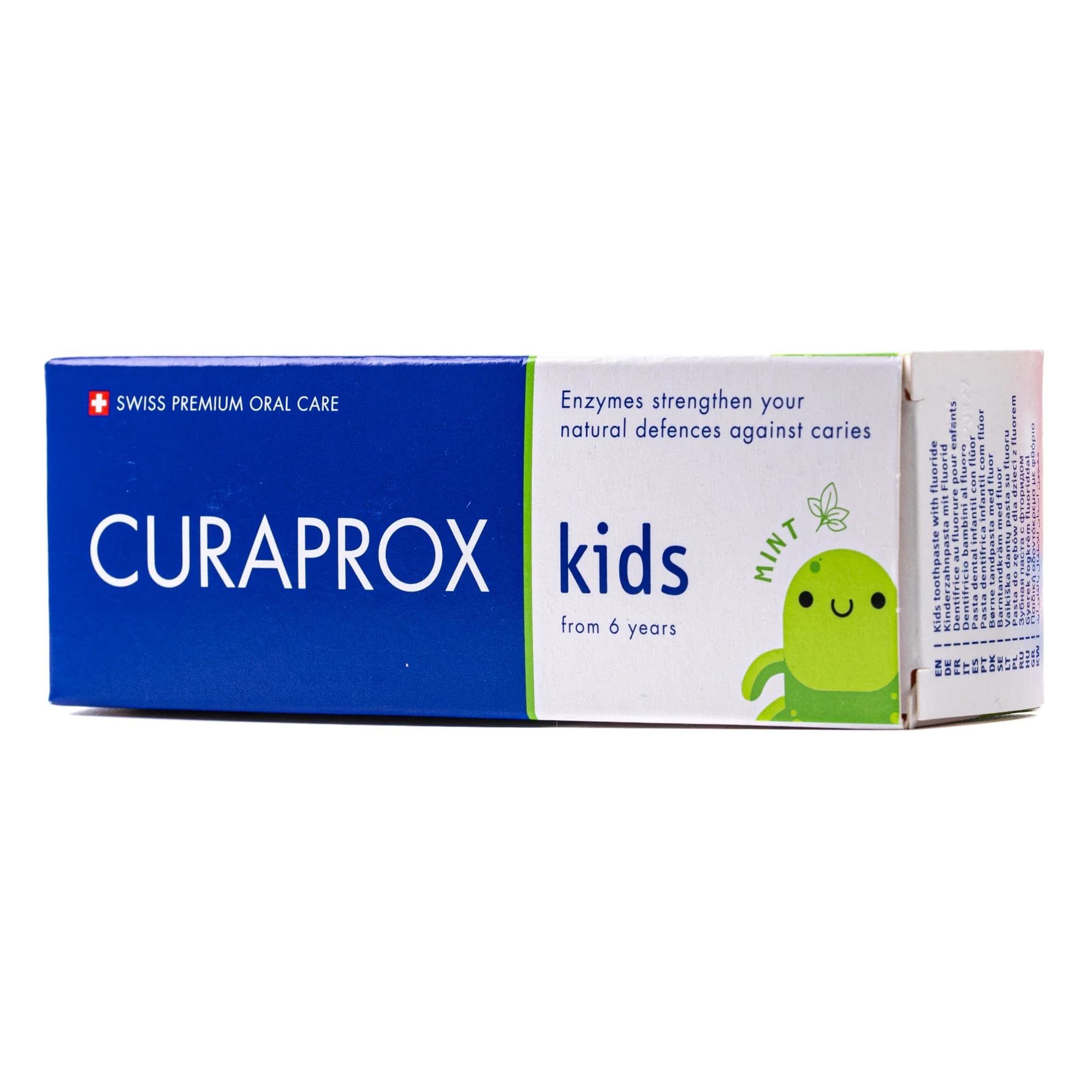 Зубна паста Curaprox для дітей з 6-ти років з фтором та смаком м’яти, 60 мл