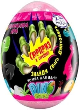 Бомба для ванн Аква Шайн Дінобет (Aqua Shine DinoBath) Трояндова ера, 145 г