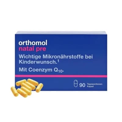 Orthomol (Ортомол) Natal Pre (вітаміни для планування вагітності) капсули, 90 шт.