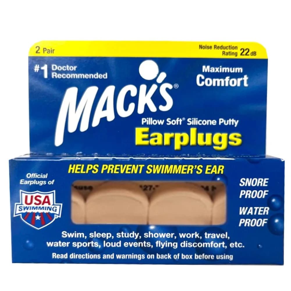 Беруші Mack’s пілов софт силіконові бежеві, 2 шт.