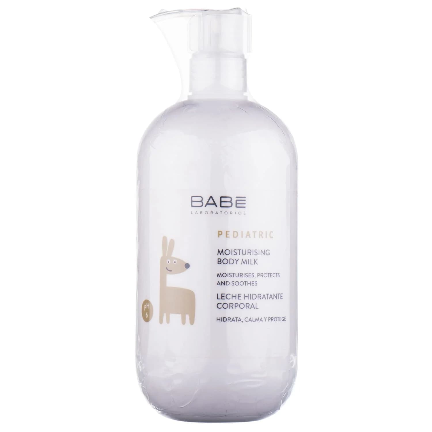 Молочко для тіла Babe Laboratorios (Бабе Лабораторіос) Pediatric зволожуюче дитяче, 500 мл