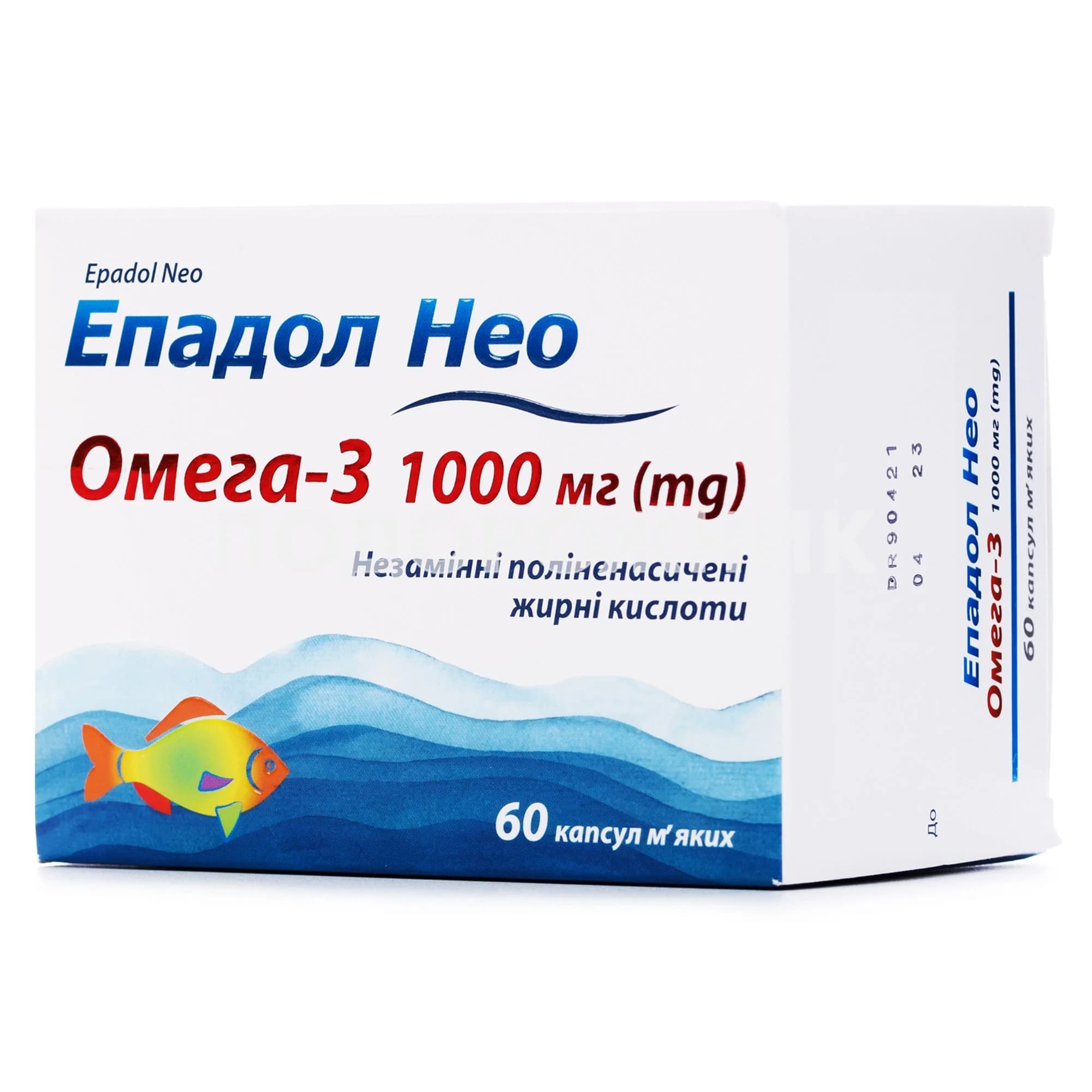 Епадол Нео капсули Омега-3 по 1000 мг, 60 шт.