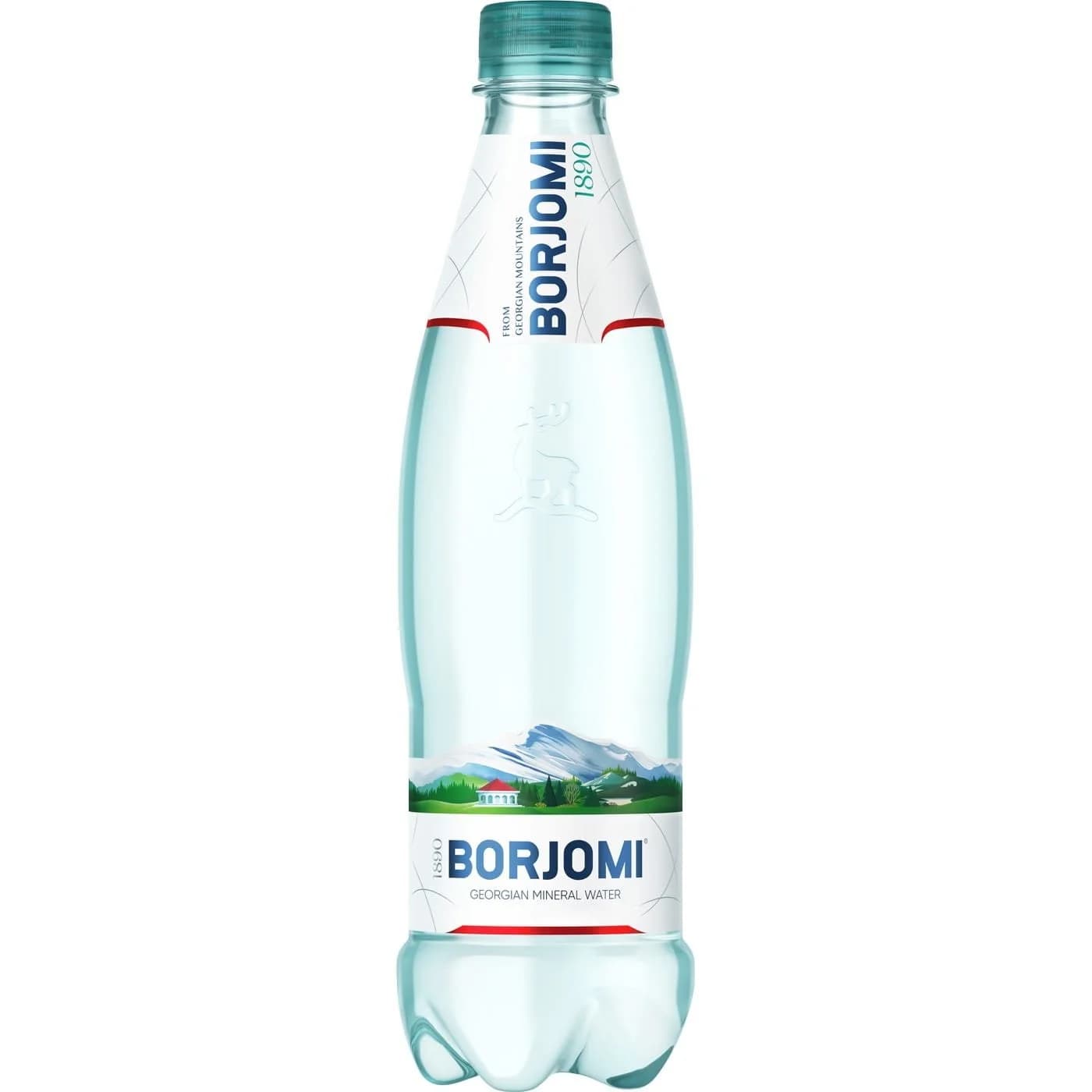 Вода Боржомі (Borjomi) газована, 0,5 л