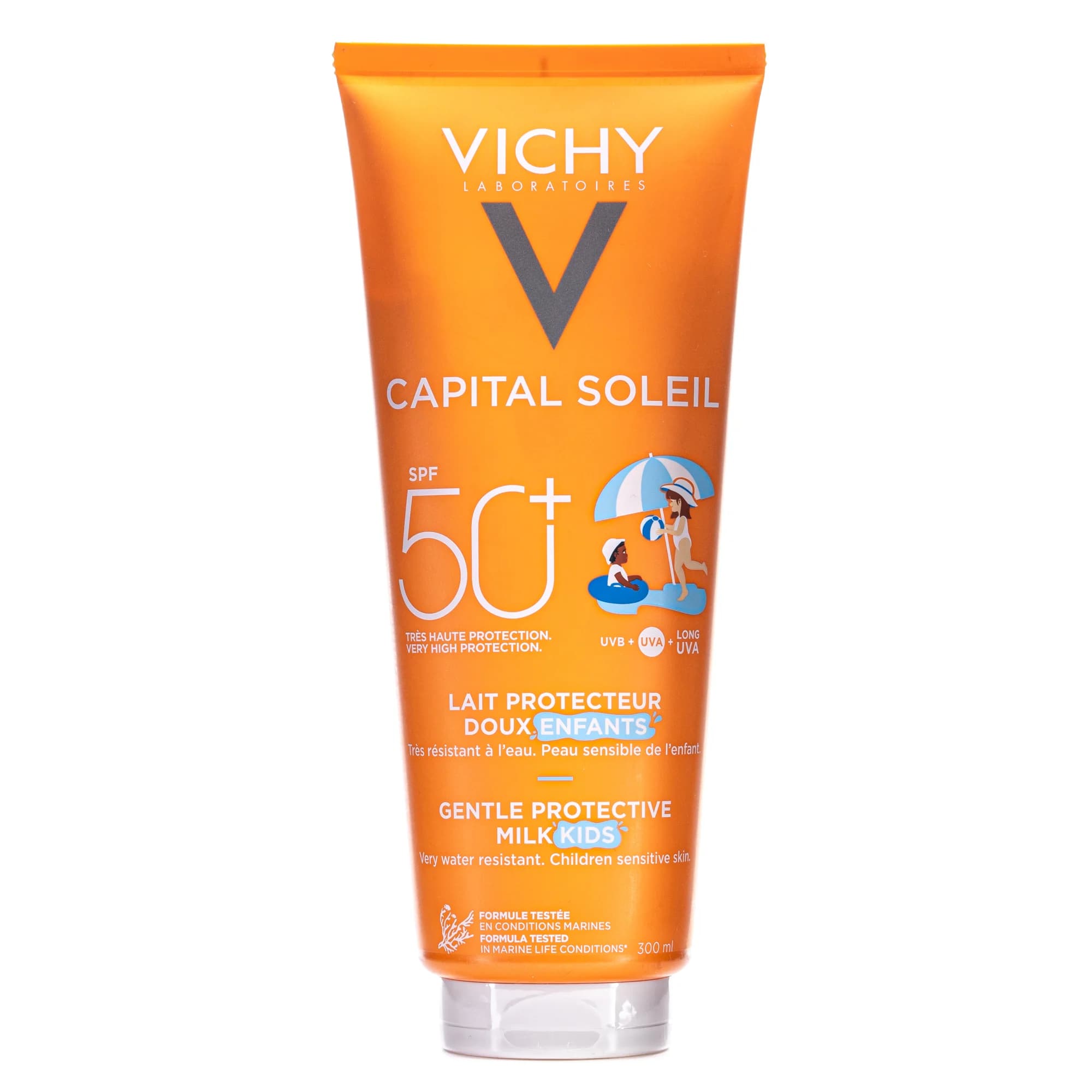 Молочко дитяче Vichy (Віши) Capital Soleil сонцезахисне для чутливої шкіри SPF50, 300 мл