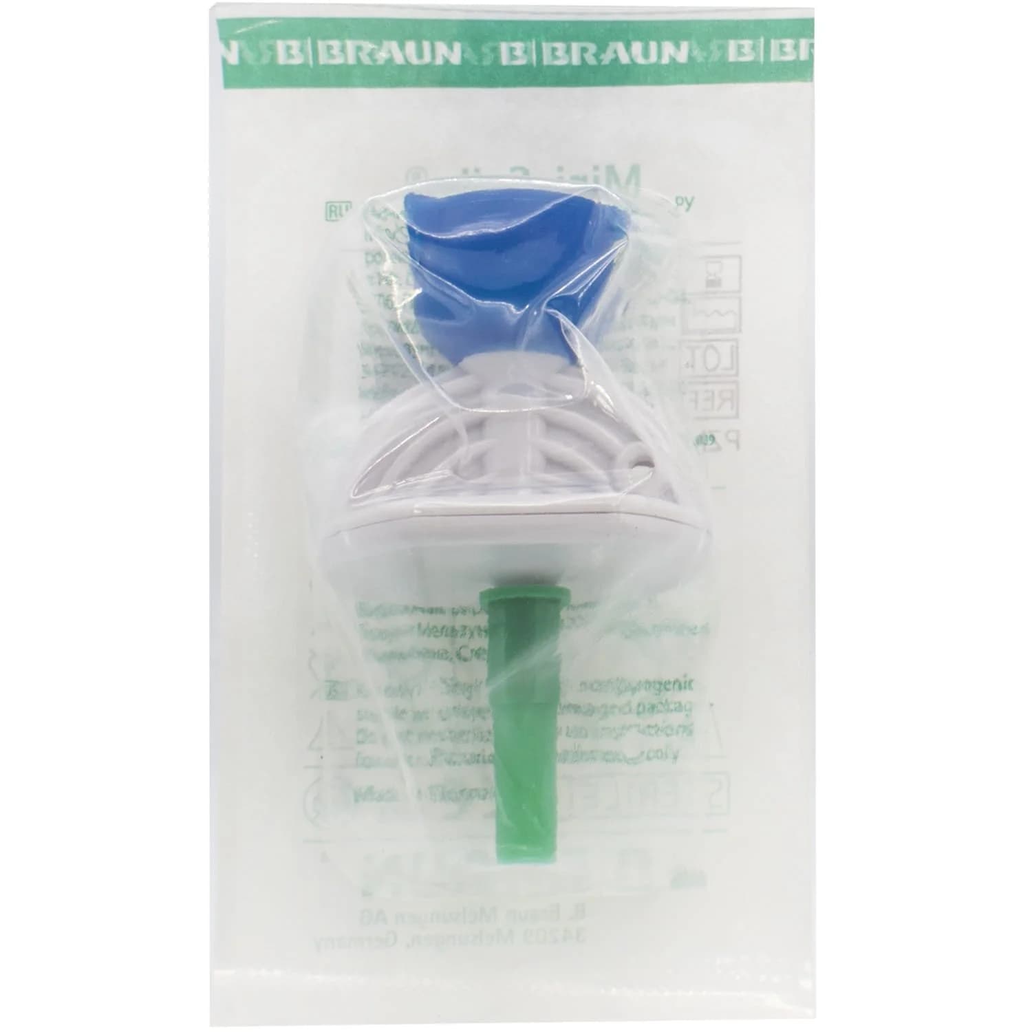 Канюля Міні-Спайк Фільтр (Mini-Spike Filter) синя, 1 шт.