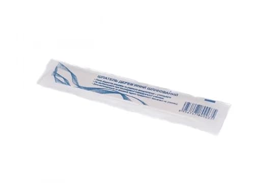 Шпатель дерев’яний Волес шліфований стерильний, 1 шт.