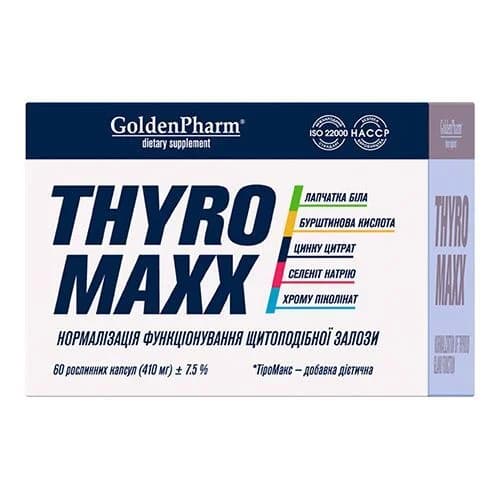 ThyroMaxx (ТіроМакс) капсули, 60 шт.