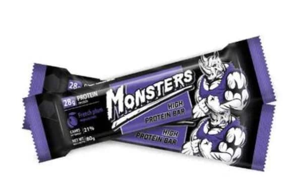 Батончик протеїновий Monsters (Монстерс) з чорносливом, 80 г
