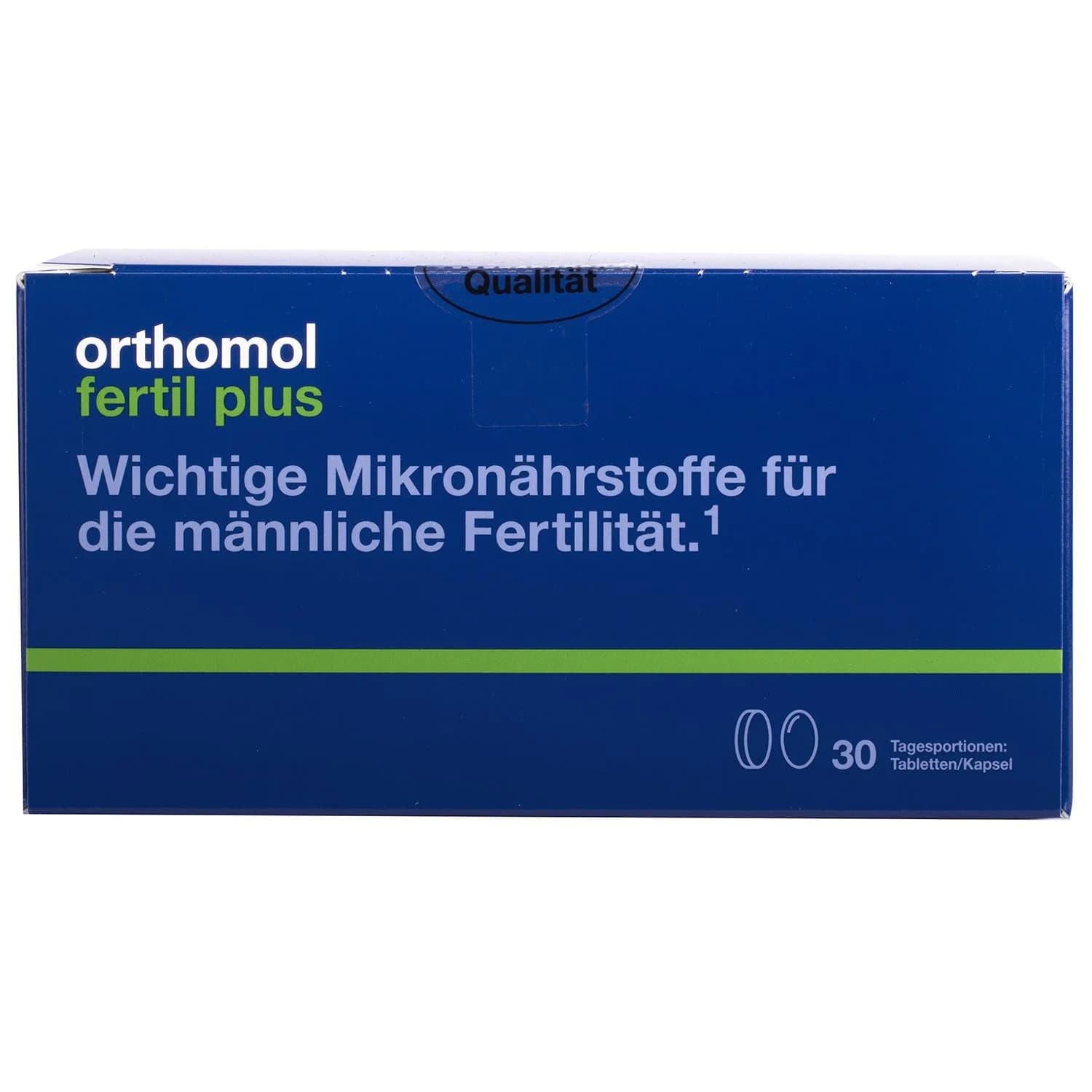 Orthomol (Ортомол) Fertil plus вітаміни для чоловіків в період планування вагітності, курс на 30 днів
