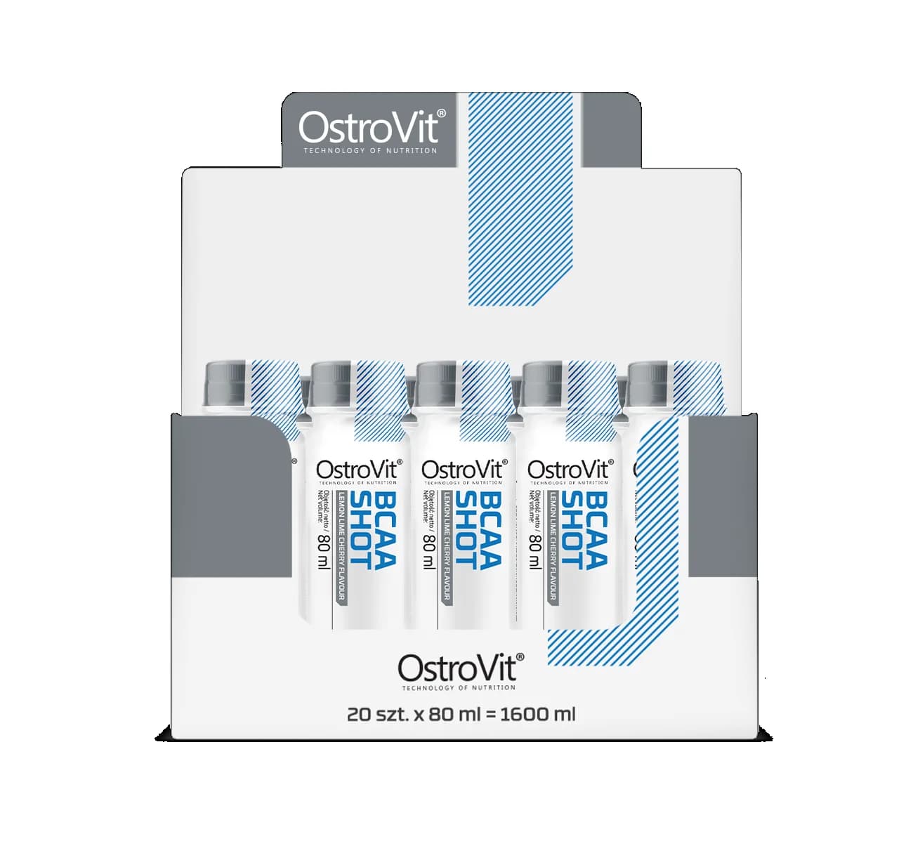 Ostrovit (Островіт) BCAA Shot 80 мл, 20 шт.