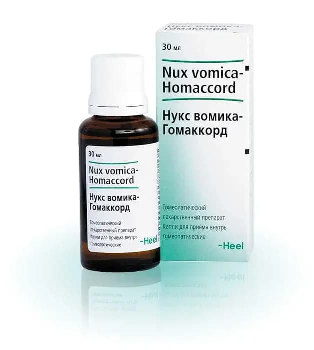 Нукс воміка-Гомаккорд краплі, 30 мл