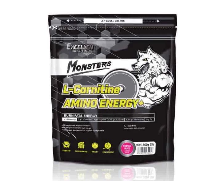 L-Карнітин зі смаком тропічних фруктів, 500 г