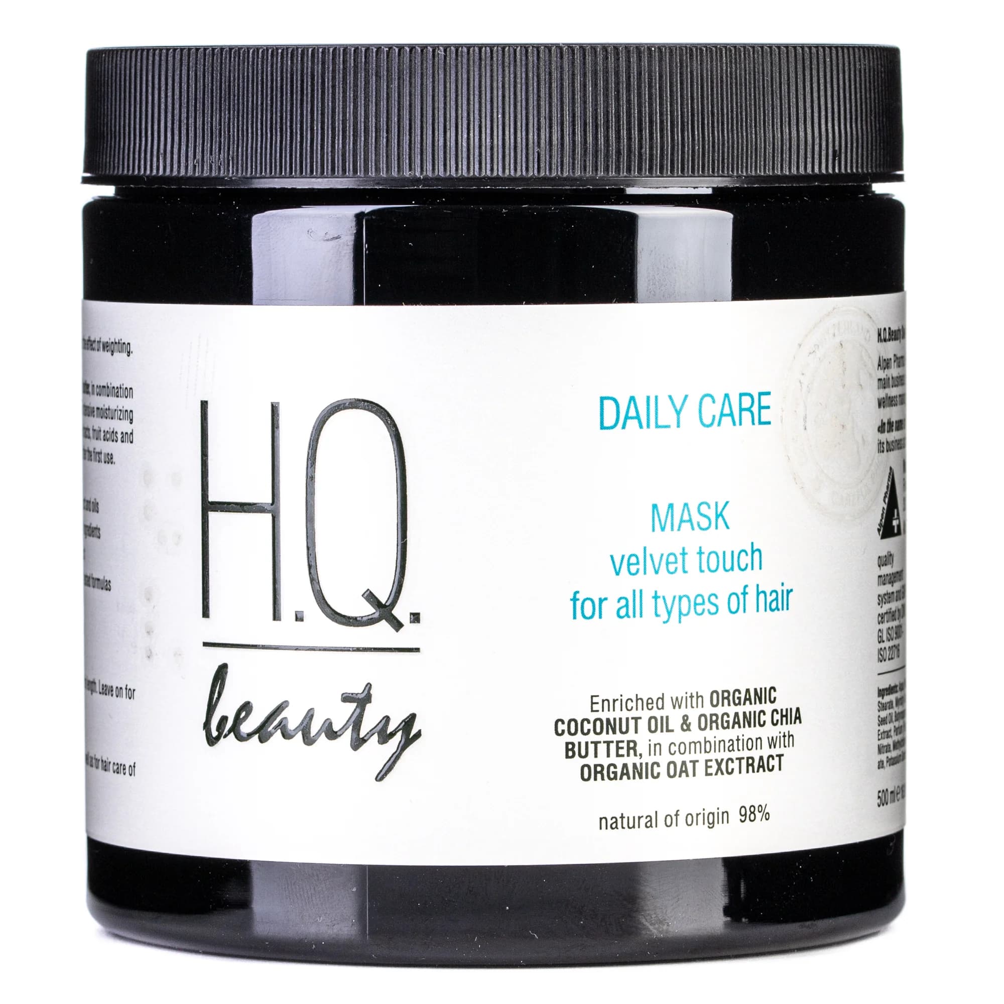 Маска для волосся H.Q. (Аш Кью) Beauty Daily для щоденного догляду, 500 мл