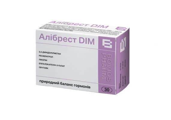 Алібрест DIM капсули, 30 шт.