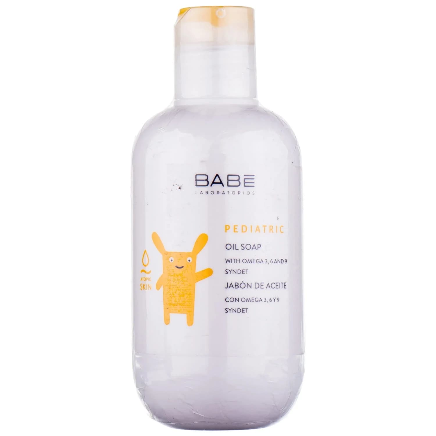 Мило на олійній основі Бабе Педіатрік (Babe Laboratorios Pediatric) для сухої та атопічної шкіри, 200 мл