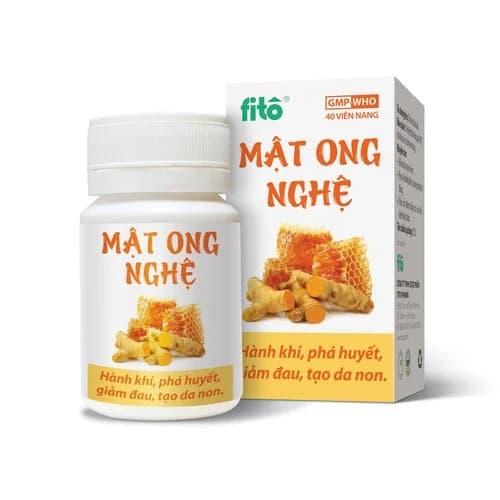 Куркума Мед капсули, 40 шт.