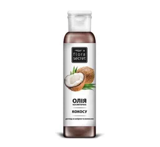 Олія Флора Сікрет (Flora Secret) кокосова, 60 мл