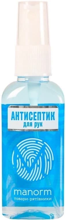 Манорм Аквамарин (Manorm Aquamarine) засіб антисептичний, 50 мл