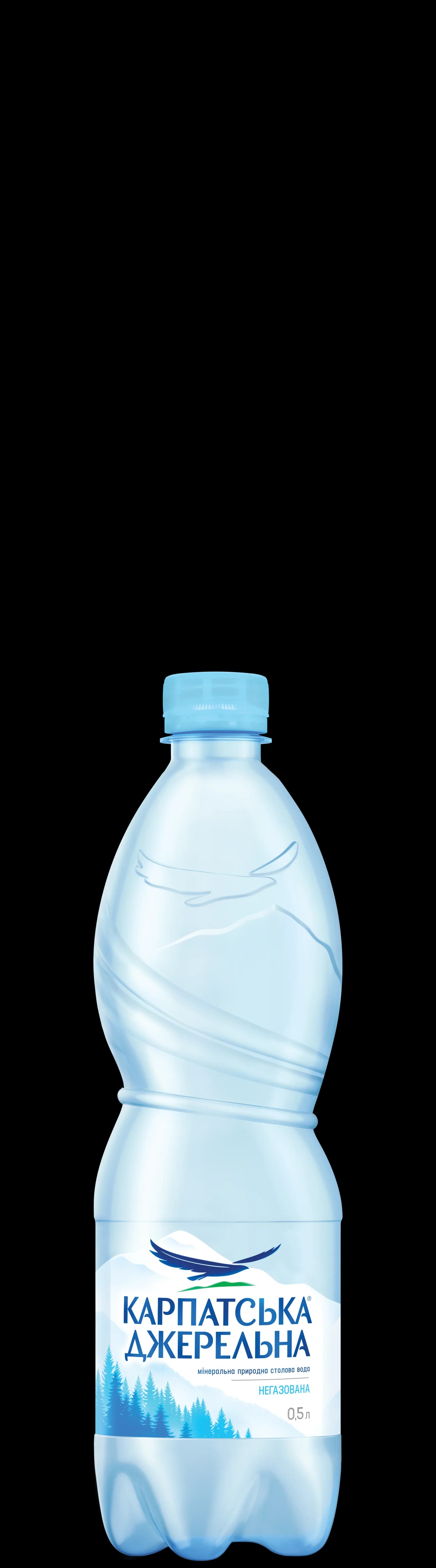 Вода мінеральна Карпатська Джерельна негазована, 0,5 л