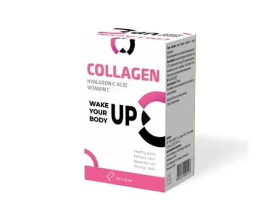 Колаген з гіалуроновою кислотою та вітаміном C розчин питний в стіках по 10 мл, 30 шт.