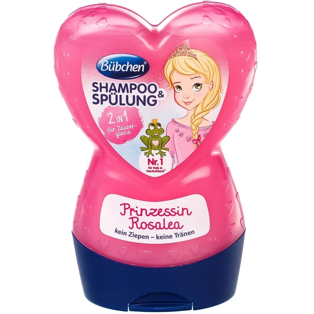 Шампунь дитячий BUBCHEN (Бюбхен) 2 в 1 з ополіскувачем принцеса Розалея, 230 мл