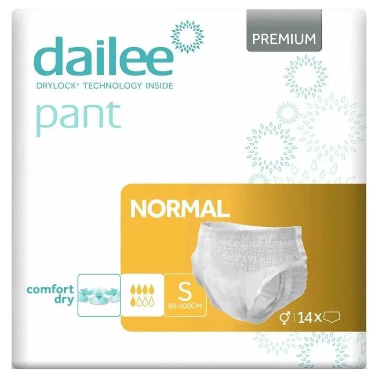 Підгузки-трусики для дорослих Dailee (Дейлі) Pant Normal розмір S, 14 шт.