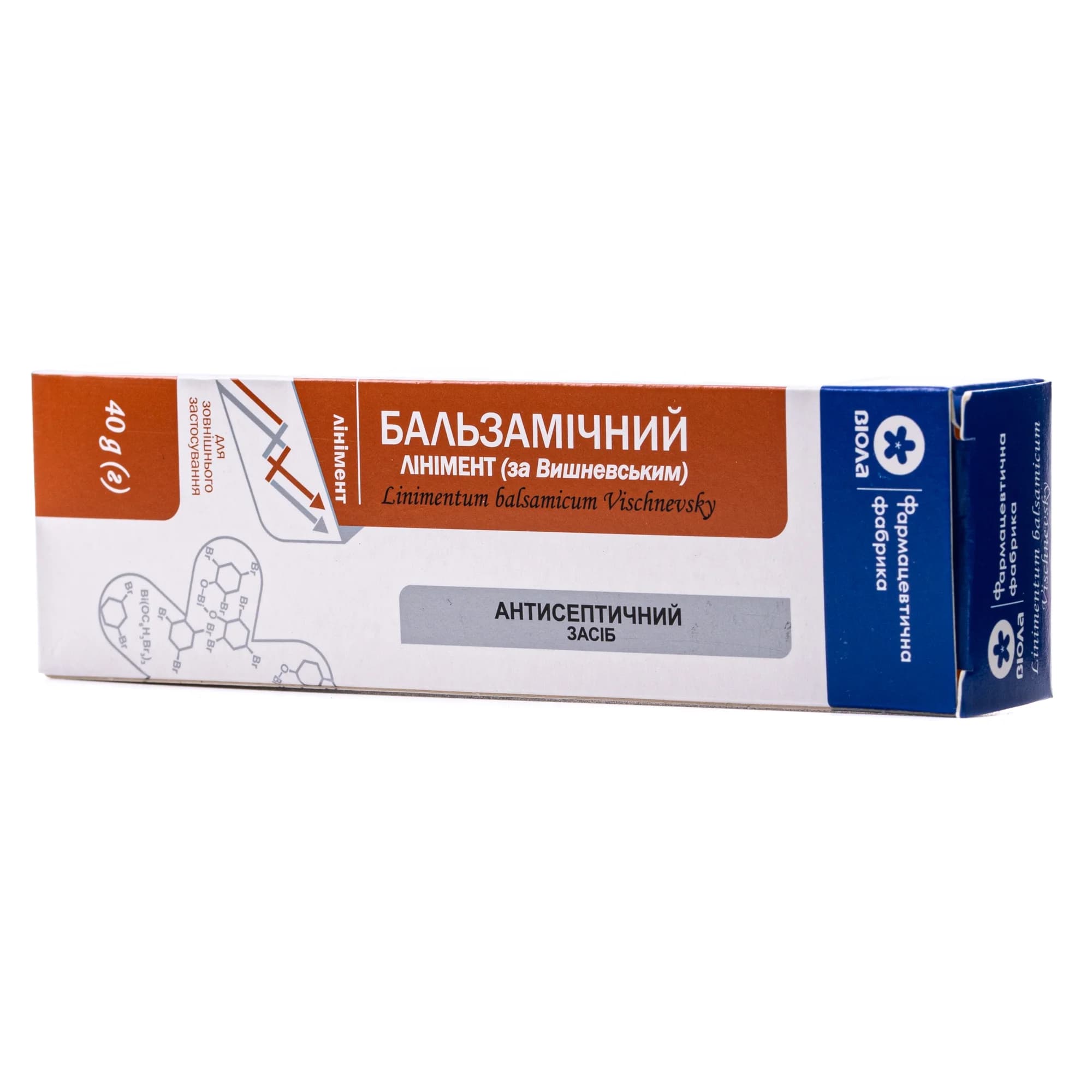 Бальзамічний лінімент за Вишневським, 40 г