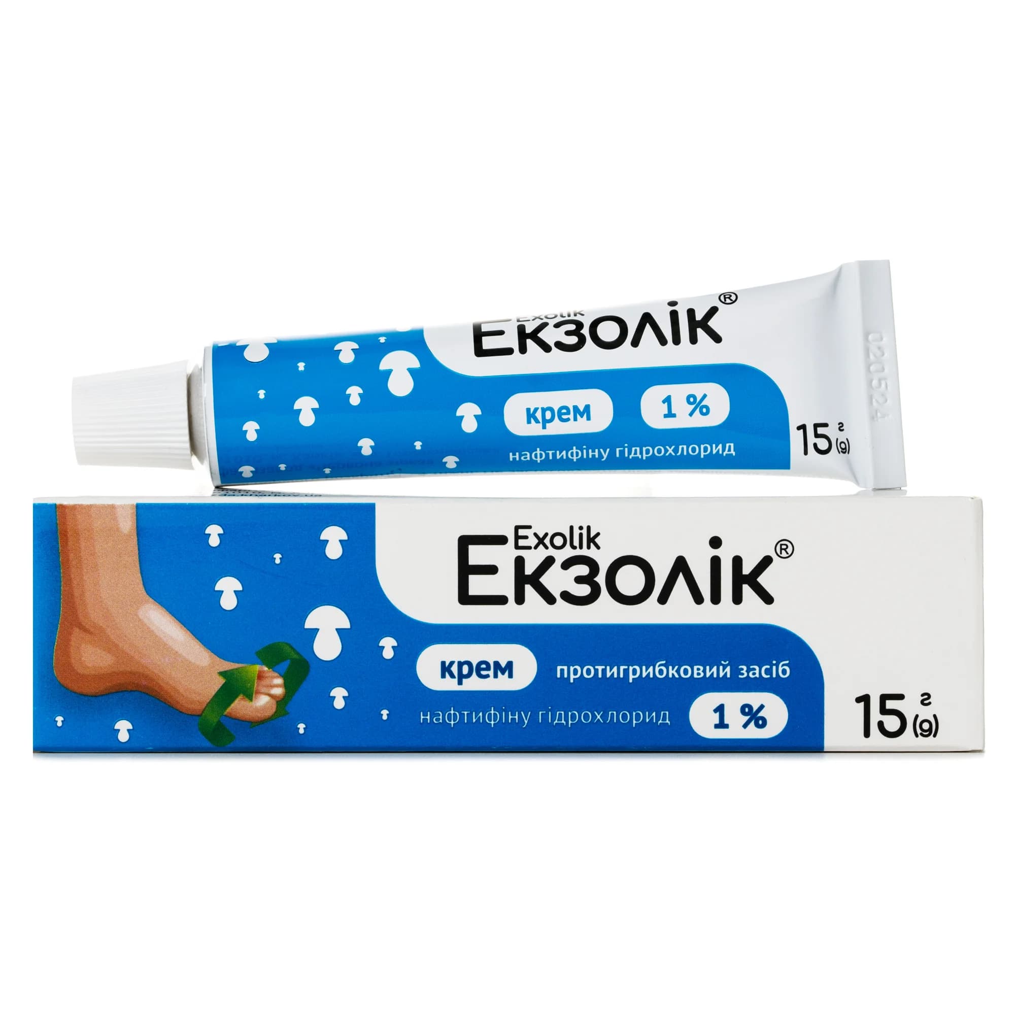 Екзолік крем 1%, 15 г - Баум Фарм