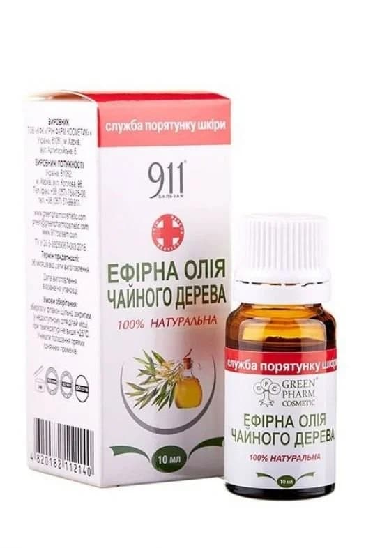 Ефірна олія чайного дерева, 10 мл