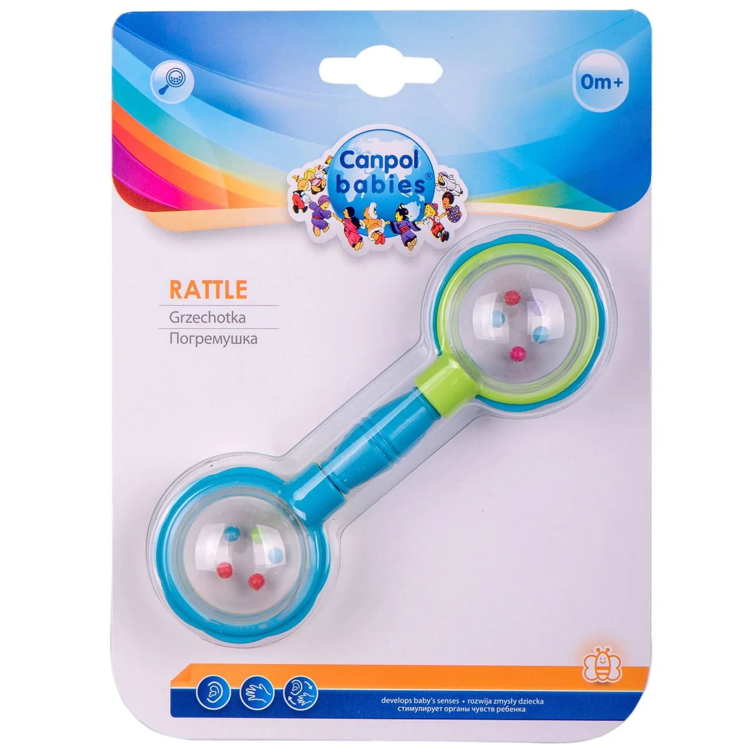 Брязкальце Канпол (Canpol) 2/606 Штанга, синя, 1 шт.