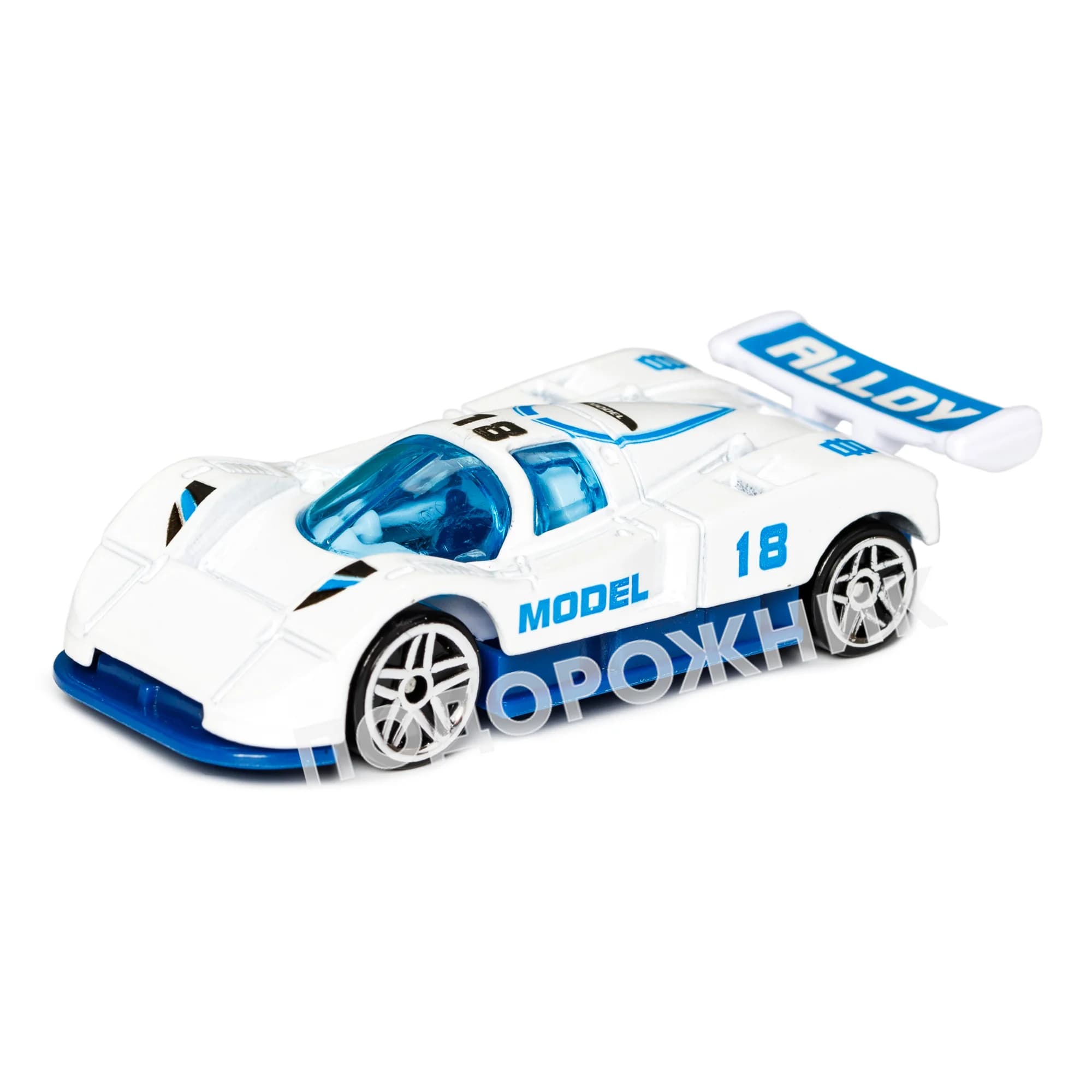 Машинка RevRace (РевРейс) рейсинг білий, 1 шт.