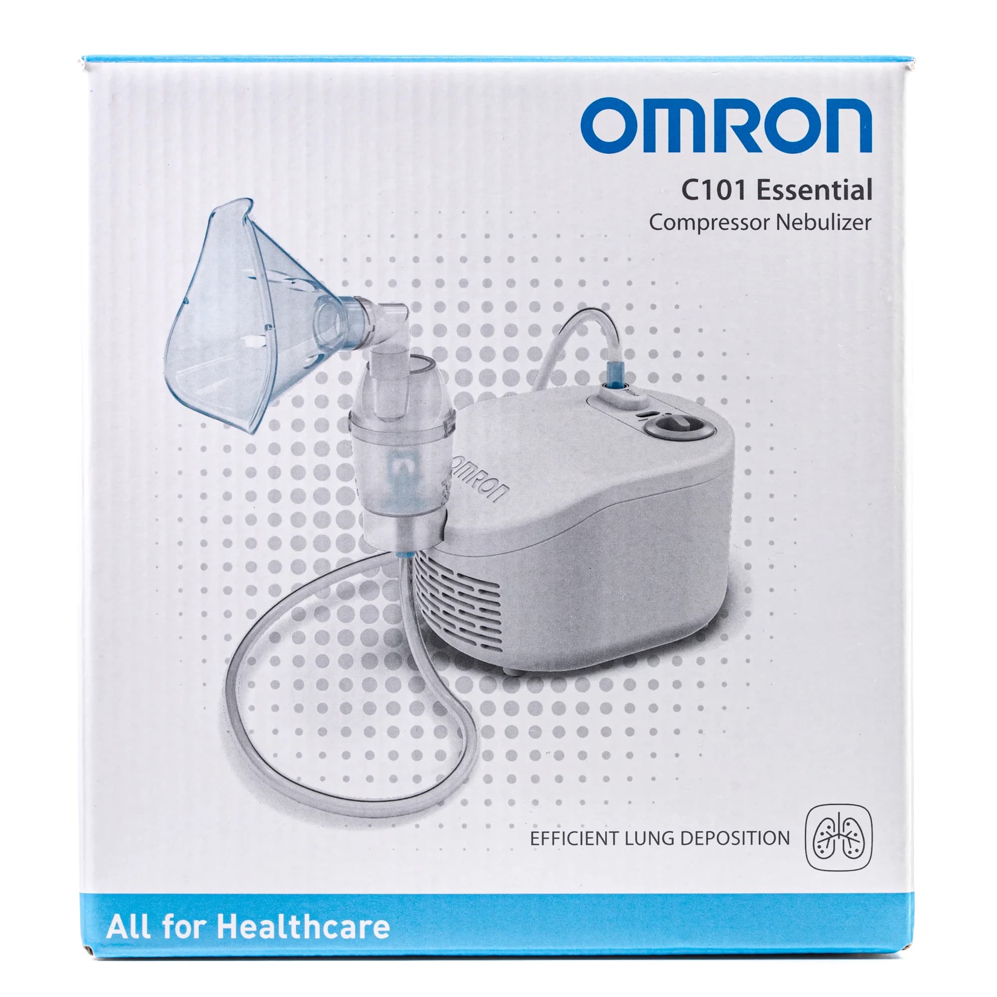 Інгалятор компресорний Omron (Омрон) модель С101 Essential (Ессеншиал) (NE-C101-E)