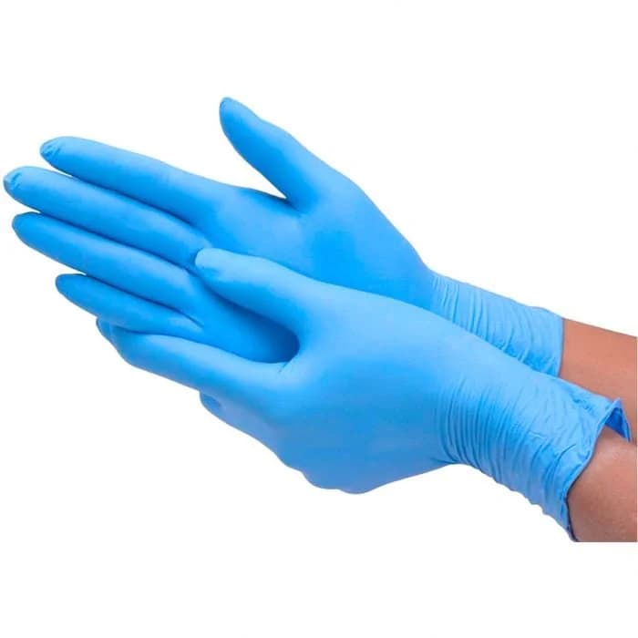 Рукавиці оглядові МП МедПласт (MP MedPlast) нітрилові неопудрені, розмір S, 1 пара