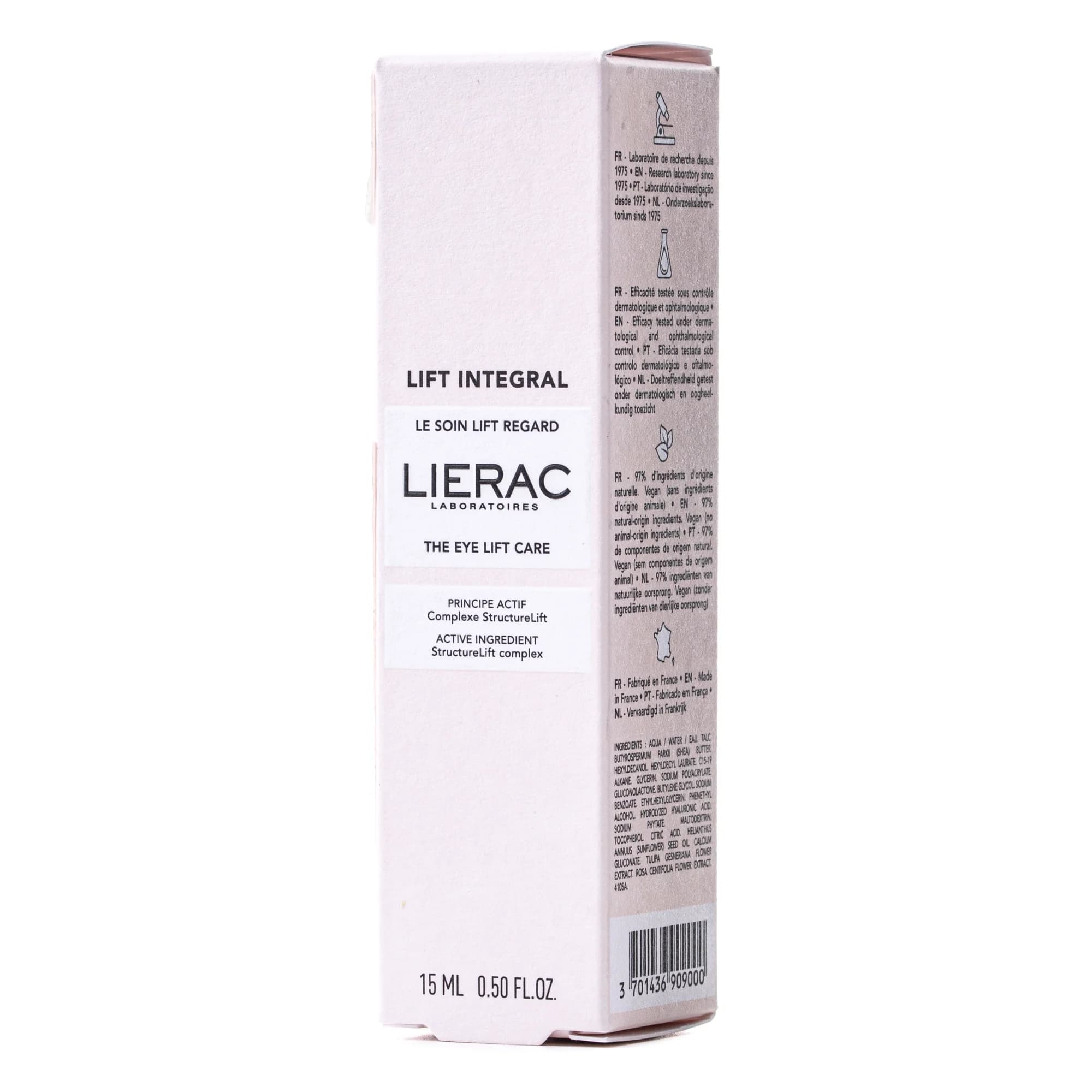 Засіб для шкіри навколо очей Lierac (Лієрак) Ліфт Інтеграль ліфтинг, 15 мл
