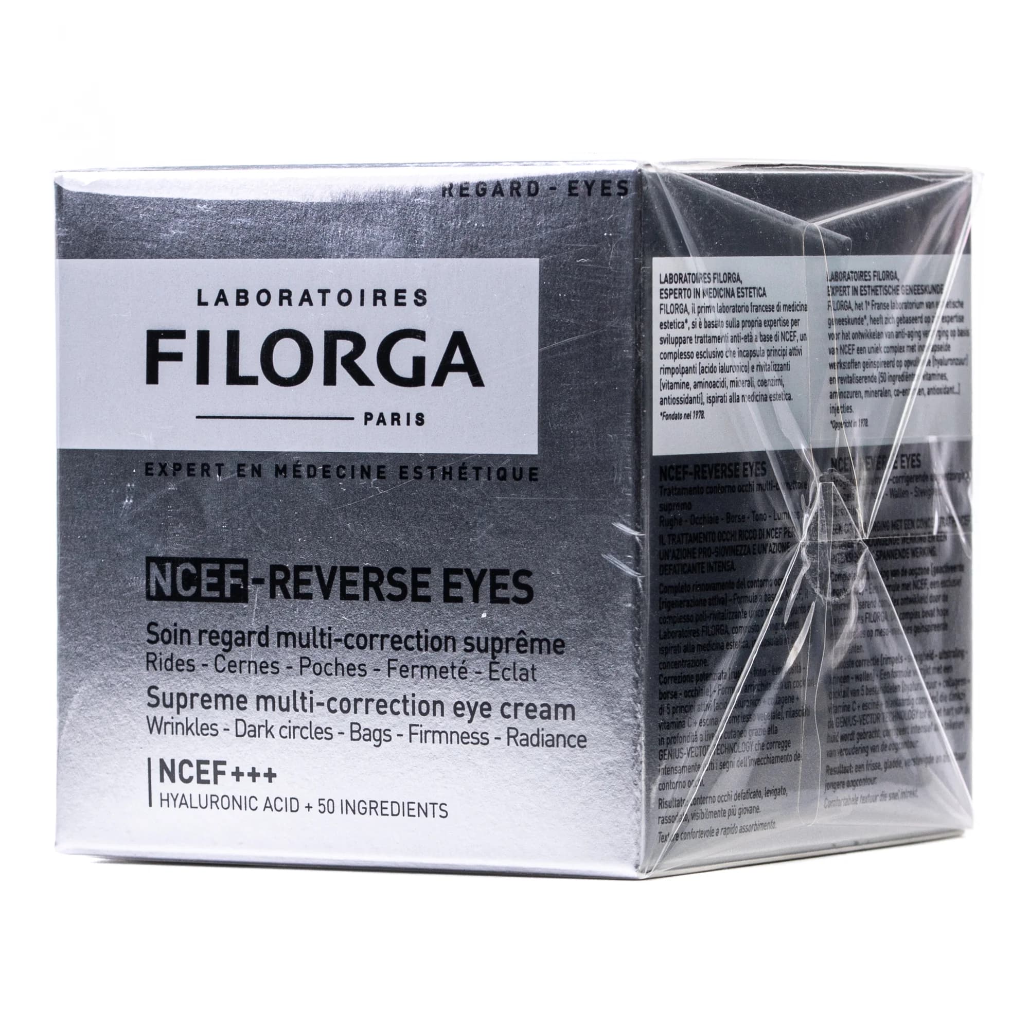 Крем для контуру очей Filorga (Філорга) Реверс посиленний антивіковий ефект, 15 мл