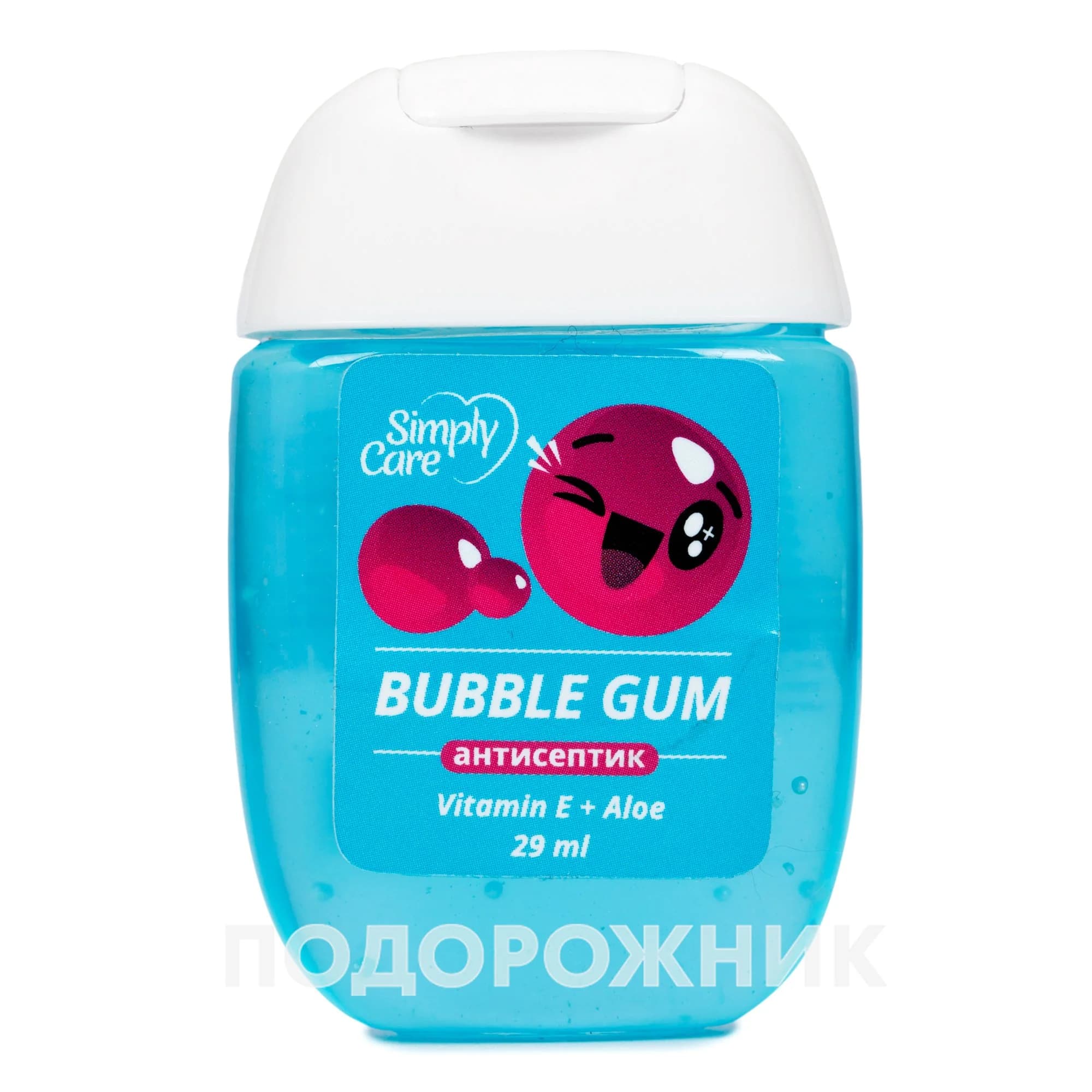 Антисептик для рук Сімплі Кеа (Simply Care) гелевий жувальна гумка, 29 мл